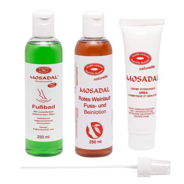 Mosadal Foot and Leg Care Set 3 in 1
